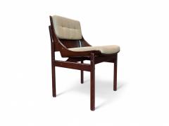 Jorge Zalszupin Set of 5 Chairs in Rosewood Leather Jorge Zalszupin 1960s Lot 114 158 378 - 4351294