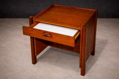 Jorge Zalszupin Side Cabinet with Drawer in Rosewood Jorge Zalszupin c 1960s - 4544958