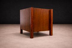 Jorge Zalszupin Side Table with drawers in Rosewood Jorge Zalszupin 1960 s - 4546945