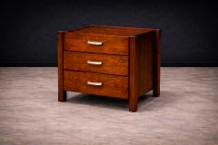 Jorge Zalszupin Side Table with drawers in Rosewood Jorge Zalszupin 1960 s - 4546949