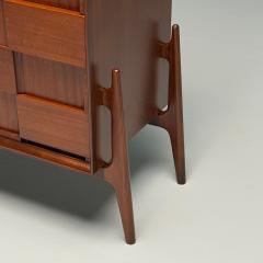 Jorgen Clausen Jorgen Clausen Danish Mid Century Modern Sculptural Nightstand Teak 1960s - 3936913