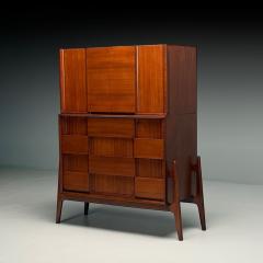 Jorgen Clausen Jorgen Clausen Danish Mid Century Modern Sculptural Nightstand Teak 1960s - 3936914