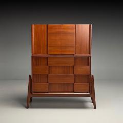 Jorgen Clausen Jorgen Clausen Danish Mid Century Modern Sculptural Nightstand Teak 1960s - 3936915