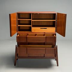 Jorgen Clausen Jorgen Clausen Danish Mid Century Modern Sculptural Nightstand Teak 1960s - 3936917