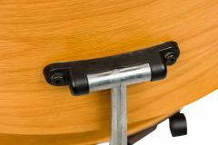 Jorgen Rasmussen J rgen Rasmussen for Kevi Danish Mid Century Teak Bentwood Swiveling Task Chai - 4666396
