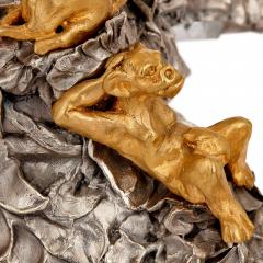 Jos Maria David Modern silvered and gilt bronze animalier coffee table by JM David - 3302761