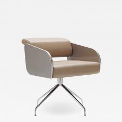 Jos Mart nez Medina Avec Two Swivel Arm Dining Occasional Chair by Jos Mart nez Medina for JMM - 1594924