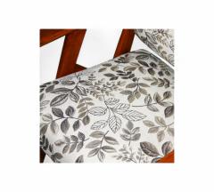 Jos Zanine Caldas Armchair in Wood Floral Fabric Jose Zanine Caldas 1950s Lot 147 - 4351576