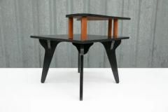 Jos Zanine Caldas Black Accent Side Table by Jose Zanine Caldas 1950s - 3299164