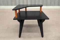 Jos Zanine Caldas Black Accent Side Table by Jose Zanine Caldas 1950s - 3299165