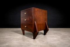 Jos Zanine Caldas Console night stand in Hardwood att Jose Zanine Caldas 1950s - 4581233