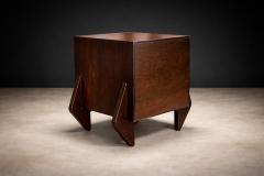 Jos Zanine Caldas Console night stand in Hardwood att Jose Zanine Caldas 1950s - 4581238