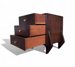 Jos Zanine Caldas Console night stand in Hardwood att Jose Zanine Caldas 1950s Lot 667 - 4339083