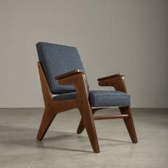 Jos Zanine Caldas H Armchair by Zanine Caldas Brazilian Mid Century Modern Design - 3335505