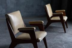 Jos Zanine Caldas H Armchairs by Jos Zanine Caldas Brazil 1950s - 4506416