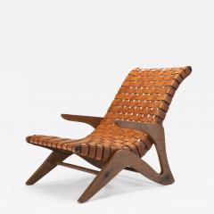 Jos Zanine Caldas Jos Zanine Caldas Linha Z Lounge Chair for M veis Art sticos Z Brazil 1950s - 2371331
