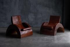 Jos Zanine Caldas Lounge Chairs by Jos Zanine Caldas Brazil 1970s - 4506408