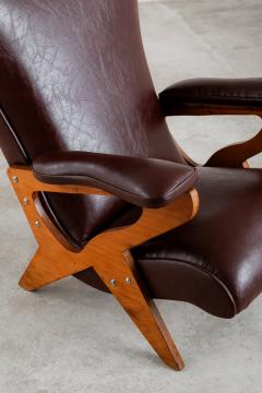 Jos Zanine Caldas Mid Century Modern Berg re by Zanine Caldas 1950s - 4812776
