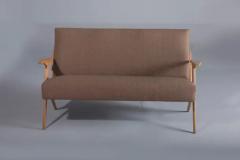 Jos Zanine Caldas Mid Century Modern Linha Z Lounge Sofa by Jos Zanine Caldas Brazil 1950s - 3451806