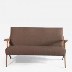Jos Zanine Caldas Mid Century Modern Linha Z Lounge Sofa by Jos Zanine Caldas Brazil 1950s - 3452991