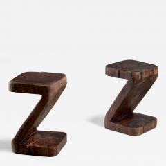 Jos Zanine Caldas Pair of Zanine Caldas Z stools - 4729974