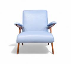 Jos Zanine Caldas Z Armchair in Hardwood Faux Leather Jose Zanine Caldas 1950s Lot 334A - 4338994