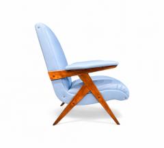 Jos Zanine Caldas Z Armchair in Hardwood Faux Leather Jose Zanine Caldas 1950s Lot 334A - 4338999