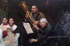 Jose Gallegos y Arnosa Coro de monaguillos ensayando - 4388763