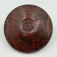 Jose Guerrero Nicaraguan Carved Hummingbird Studio Art Pottery Vessel by Jose Guerrero - 4734757