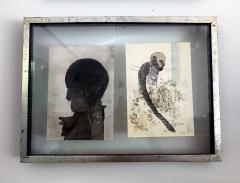 Jose Luis Cuevas Framed of Two Work on Paper by Jose Luis Cuevas - 394561