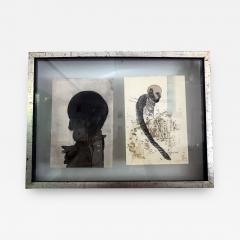 Jose Luis Cuevas Framed of Two Work on Paper by Jose Luis Cuevas - 398842