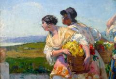 Jose Mongrell Valencian Flower Pickers - 4387625