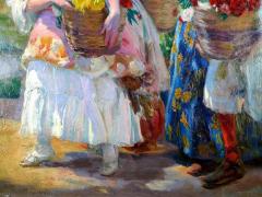 Jose Mongrell Valencian Flower Pickers - 4387627