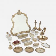 Josef Carl Klinkosch Antique silver toilet set for the Duke of Parma by Josef Carl Klinkosch - 3758697