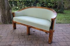 Josef Danhauser An Exquisite Biedermeier Walnut Sofa Vienna c 1825  - 3433644