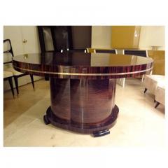 Josef DeCoene A Large Round Extending Art Deco Dining Table by Josef DeCoene - 256697