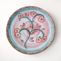 Josef Ekberg 3 SWEDISH ART DECO FLORAL CERAMIC PLATES BY JOSEF EKBERG - 1193119