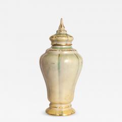 Josef Ekberg SWEDISH ART DECO LIDDED VASE JOSEF EKBERG GUSTAVSBERG - 745016