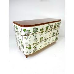 Josef Frank 1940 s Swedish Dresser With Nordens Flora Illustrations - 4239380