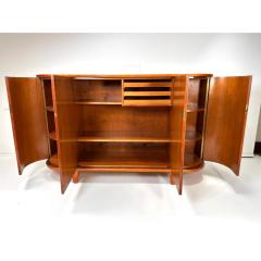 Josef Frank 1940s Swedish Cabinet With Nordens Flora Illustrations - 4469444