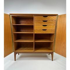 Josef Frank 1950 s Swedish Cabinet With Nordens Flora Illustrations - 4215049