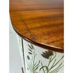 Josef Frank 1950 s Swedish Cabinet With Nordens Flora Illustrations - 4239394
