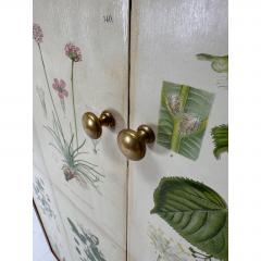 Josef Frank 1950 s Swedish Cabinet With Nordens Flora Illustrations - 4788689