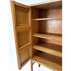 Josef Frank 1950 s Swedish Cabinet With Nordens Flora Illustrations - 4788692