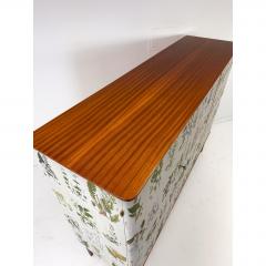 Josef Frank 1950 s Swedish Cabinet With Nordens Flora Illustrations - 4809357