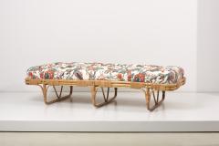 Josef Frank 1950s Basket Daybed in a Josef Frank Style Fabric - 2139580