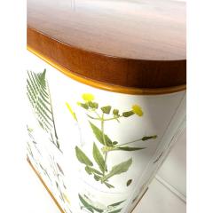 Josef Frank 1950s Swedish Cabinet With Nordens Flora Illustrations - 4358950