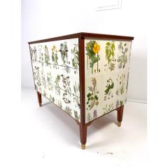 Josef Frank 1950s Swedish Dresser With Nordens Flora Illustrations - 4389944