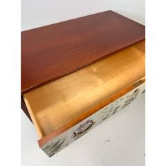 Josef Frank 1950s Swedish Dresser With Nordens Flora Illustrations - 4389945