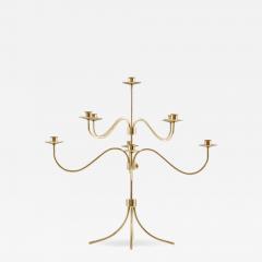 Josef Frank Candelabra in Brass by Josef Frank for Svenskt Tenn - 1249056